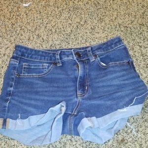 Aeropostale high waisted size 2 Jean shorts